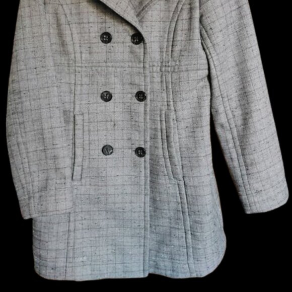 Lole Tweed Peacoat Size M - Picture 2 of 5